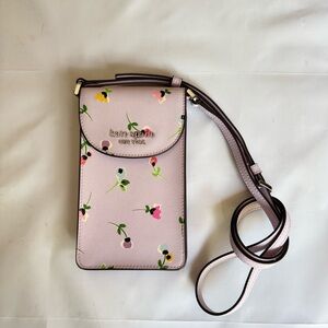 Kate Spade Floral Crossbody Bag - Light Pink